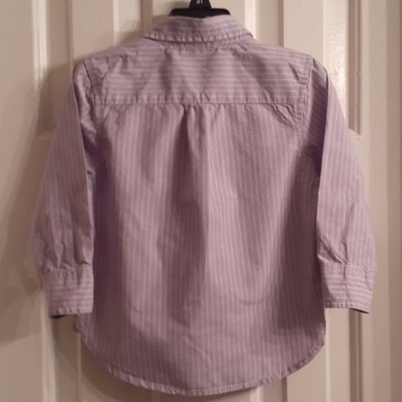 Purple button up polo baby gap shirt - Picture 4 of 4